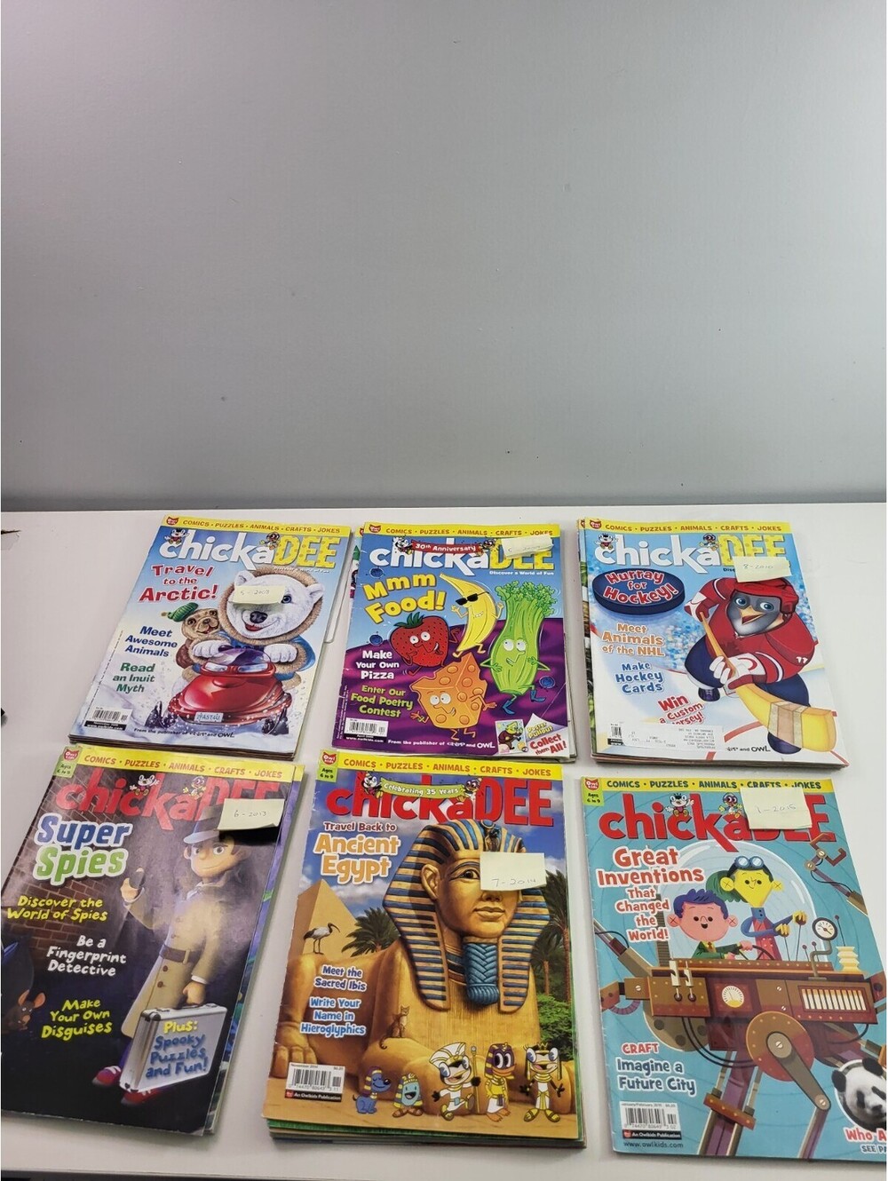 Chickadee Magazine Lot of 30 Kids Science Nature Puzzles Comics Owl Kids Set